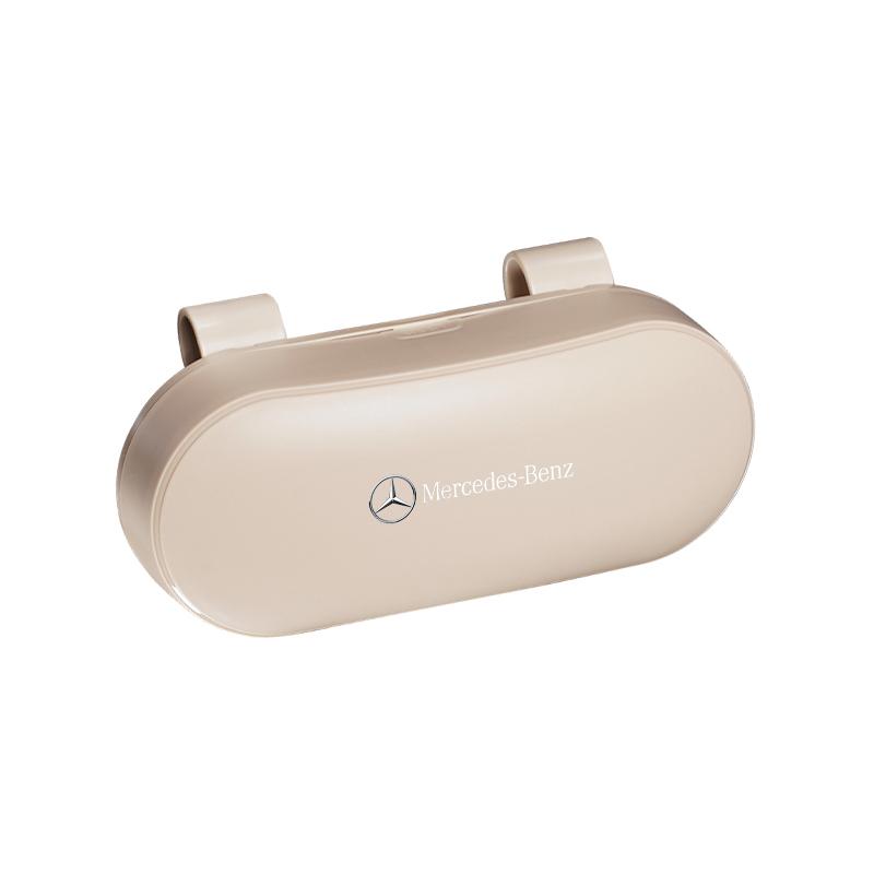 Car Sun Visor Sunglasses Glasses Case Storage Clip Box Tire Valve For For Mercedes Benz AMG W203 W206 W220 W205 W211 W212 W201 CA1
