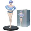 Оригинальная Bandai Аянами Рей Аниме Девушка ПВХ Фигурка Действия Игрушка GK Игровая Статуя Коллекционная Модель Кукла НОВАЯ NEON GENESIS EVANGELION Подвижная Сочлененная