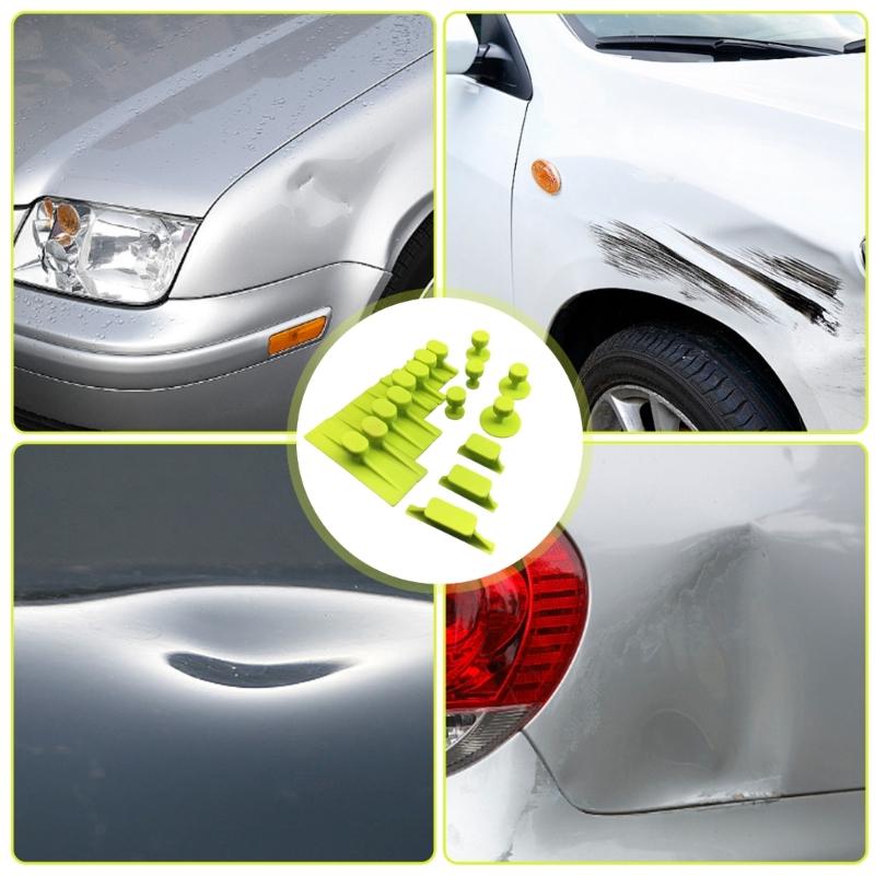 16/32 шт. Клеи, вытягивающие язычки, удаление вмятин на кузове автомобиля, вытягивающие язычки, инструмент для ремонта вмятин на краске, клеи, вытягивающие язычки