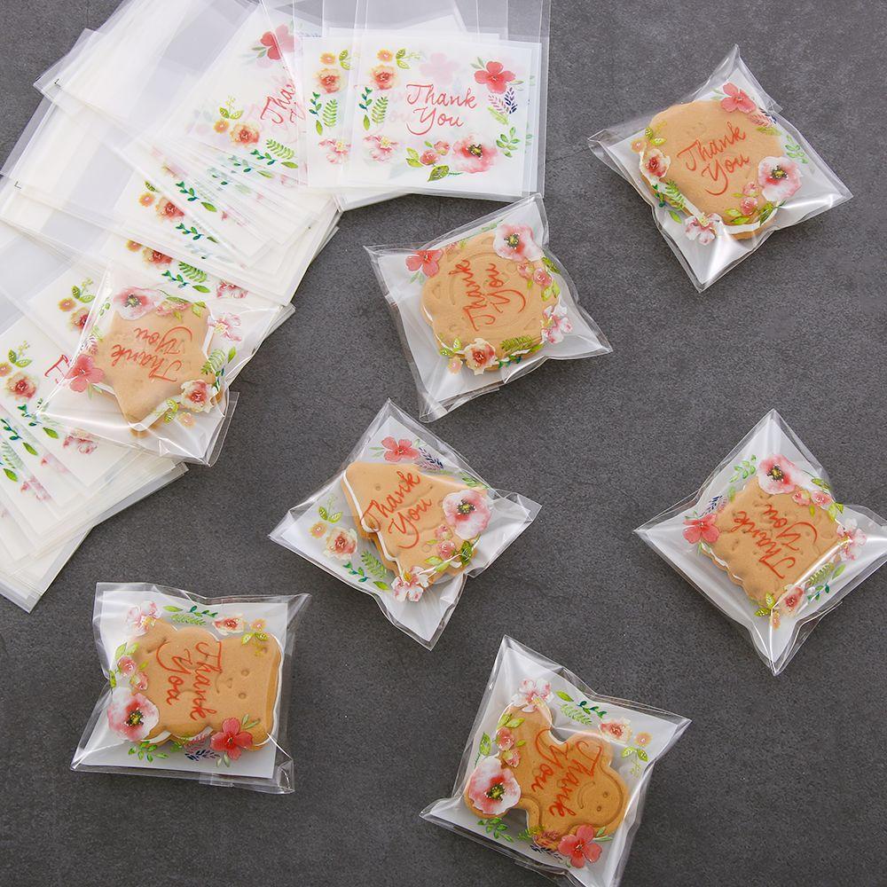 Baking Pastry Tool Biscuit Thank you Candy Pockets Packaging Bag Cookie Bags Wrapping Supplies