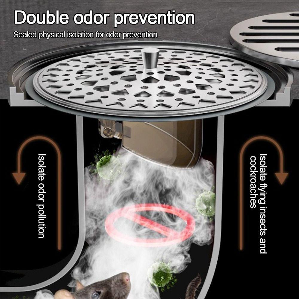 Anti-blocking Floor Drain Core Insect Prevention Basin Drain Filter Kitchen Bathroom Accessories