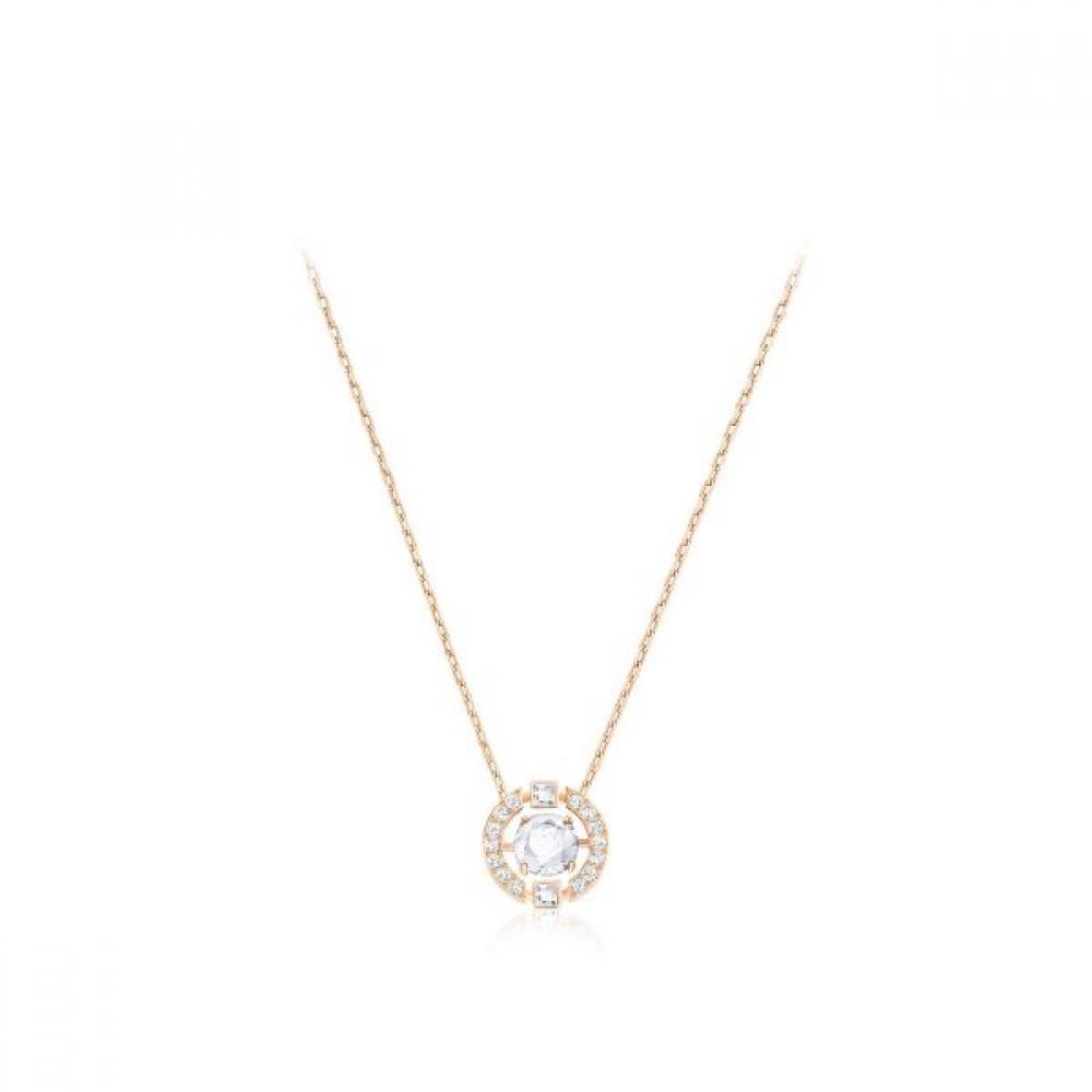 Swarovski Una Rose Gold Necklace 5272364