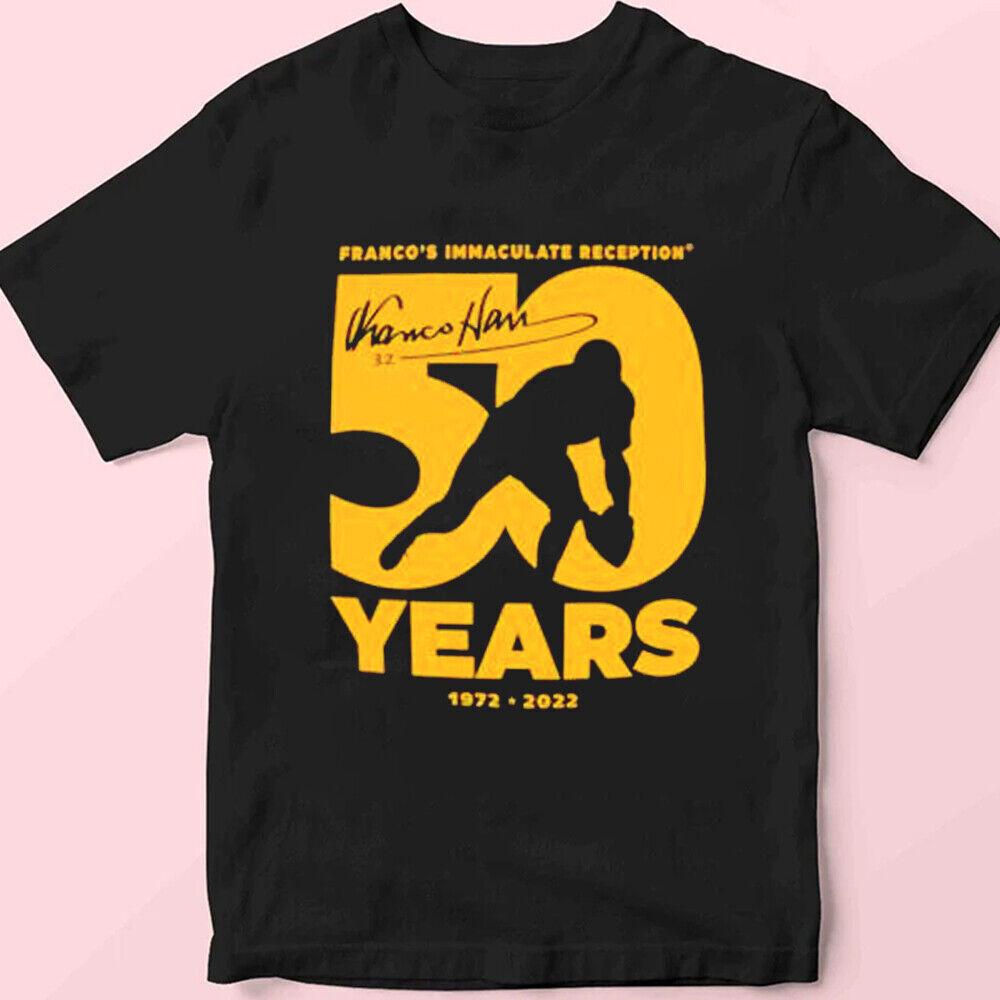 Франко Харрис 50 лет 1972 2022 Безупречный прием Питтсбург WS139 Футболка унисекс