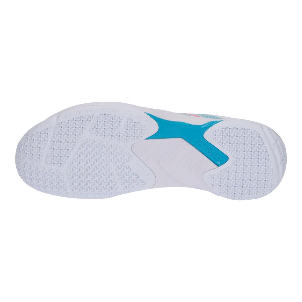 YONEX Power Cushion Cascade Axel Mid Бадминтон Синий Размер см Обувь, Белый/Небесно-голубой (175), 25,0