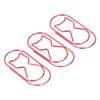 4 Box Cute Cat Paper Clip Fun Shaped Plated   Paper Clamp Book  Clips Wire Book  for File Classification