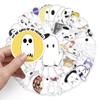 50 Cartoon Ghost Doodle Cute Halloween Kids Gauze DIY Skateboard Water Cup Decoration Stickers