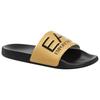 Emporio Armani EA7 Круглый носок Плоские шлепанцы Унисекс сандалии Желтый 7X000108AF15118MZ097
