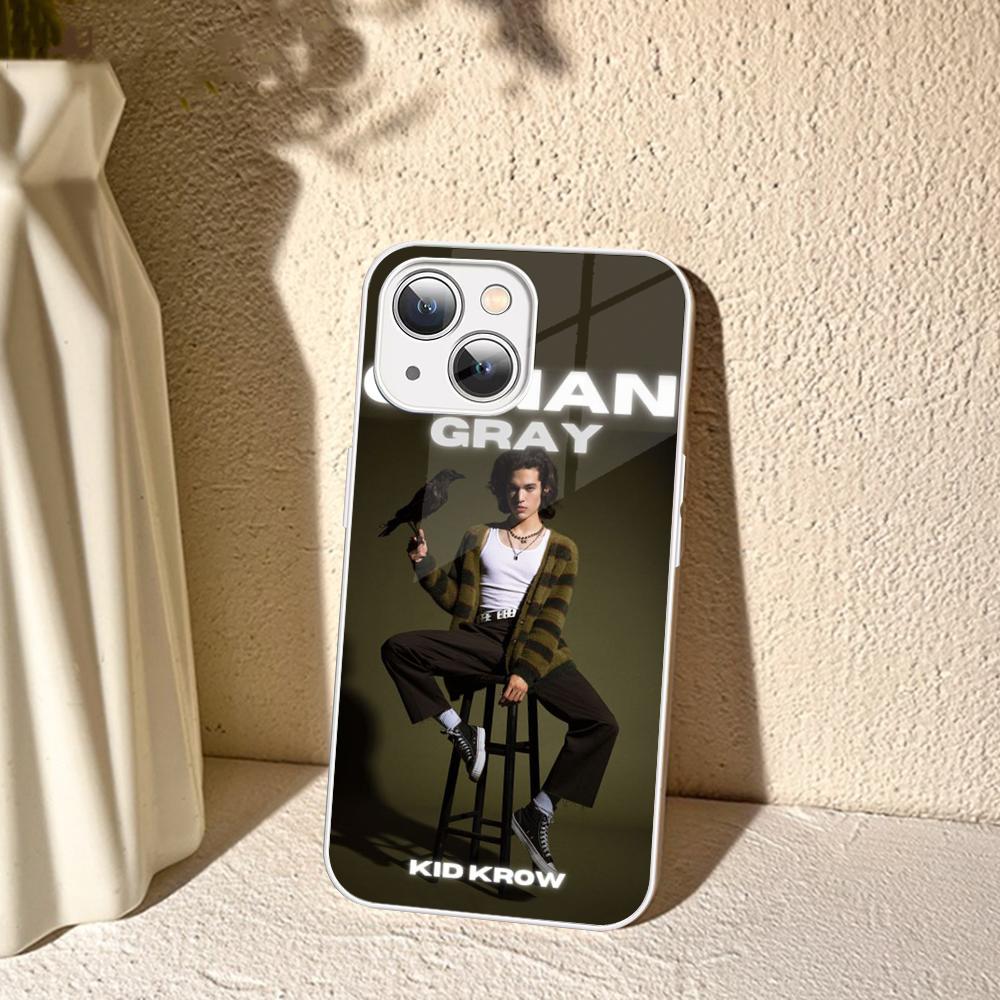Conan Singer G-Gray Phone Case For IPhone 14 13 12 Mini 11 Pro XS Max X XR 14 Plus Tempered Glass Cover