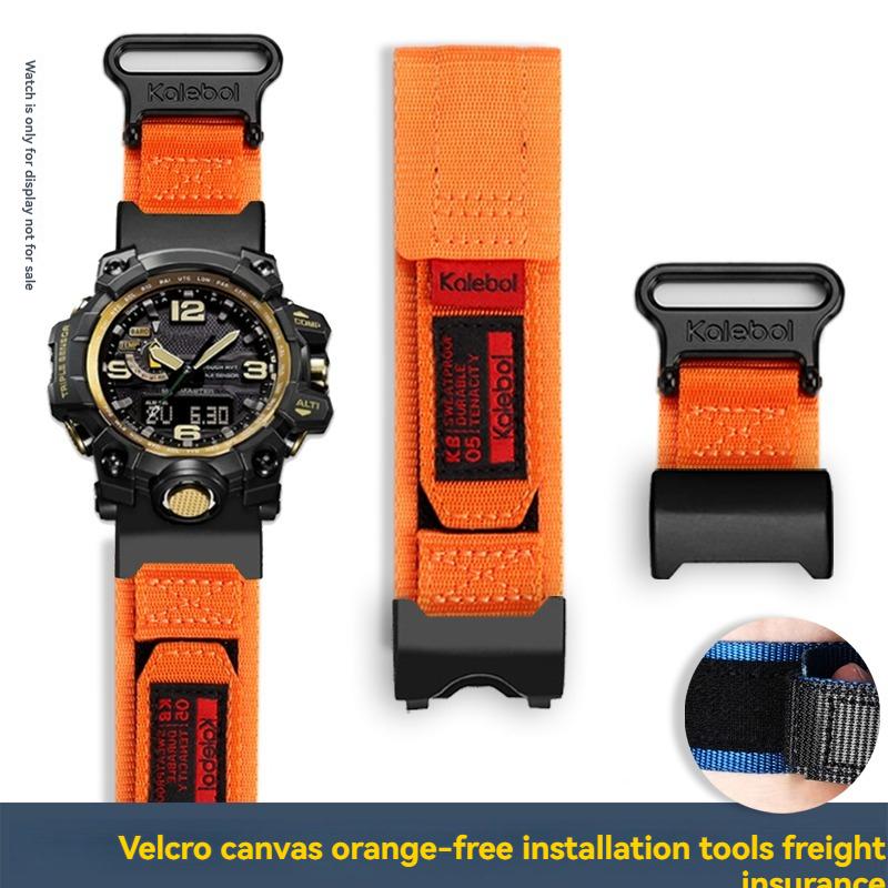 Для Casio G-SHOCK mudmaster GWG-1000/GB серии спортивный альпинизм нейлоновый холщовый ремешок для часов мужской аксессуар браслет