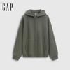 Gap Unisex 2025 Autumn Faux Silver Fox Fleece Hooded Jacket