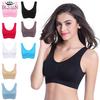 ECMLN Sexy Bra with Pads Seamless Push Up Bra Plus Size Wireless Bra Black White Nude Women Bras