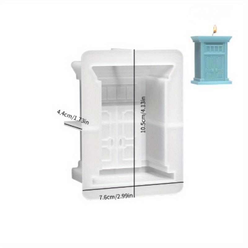 Новая силиконовая форма для свечей на окнах в европейском стиле, ароматизированная свеча, изготовление своими руками, ретро-двери, гипсовая смола, домашние поделки