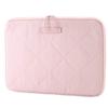 Чехол для компьютера, чехол для ПК, противоударный, стеганый, ткань 14 дюймов, Macaron, розовый BM-IBQTX14PN