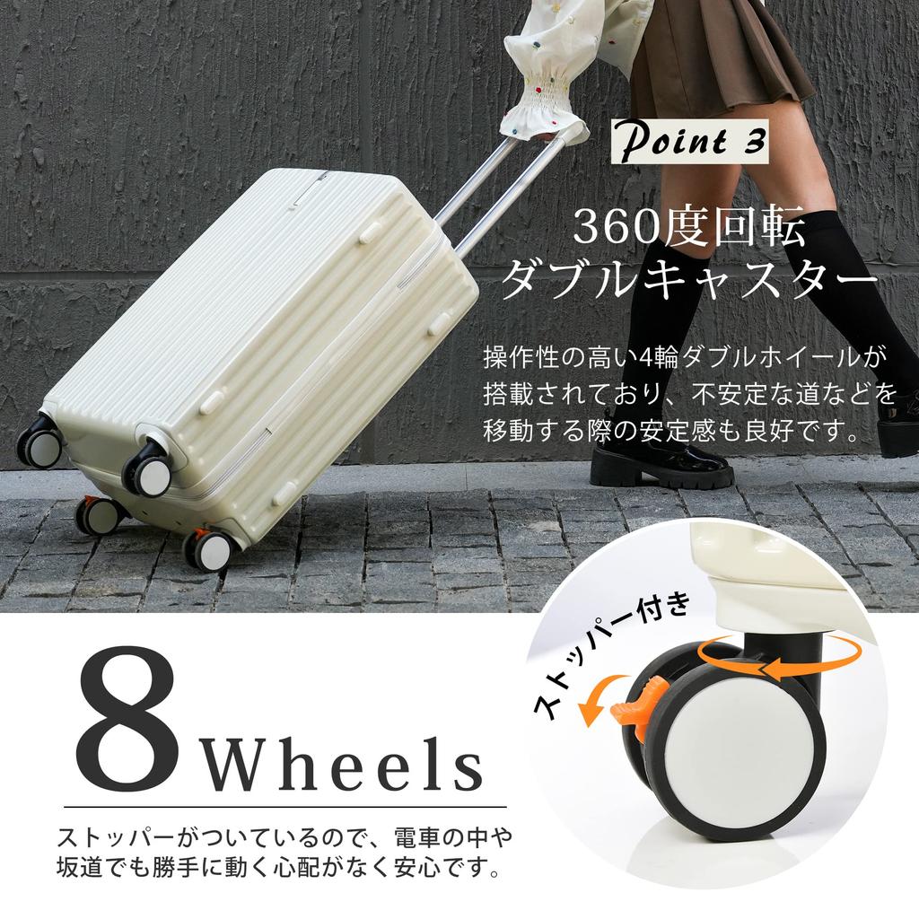 Переноска 2 ночи и 3 S скрытый крючок 360 градусов бесшумный двойной с оснащен TSA командировка [BTM] Чемодан, кейс, сумка, маленький, легкий,