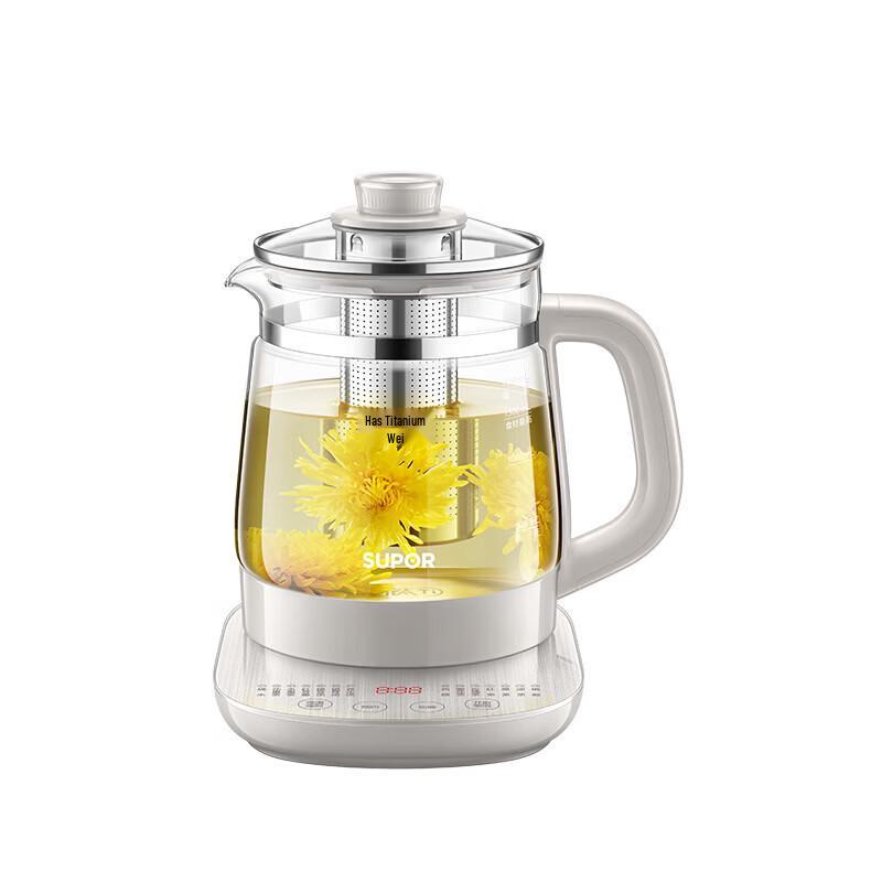 Supor ZMD 1.5L Многофункциональный чайник для здоровья, китайская вилка (адаптер в комплекте)