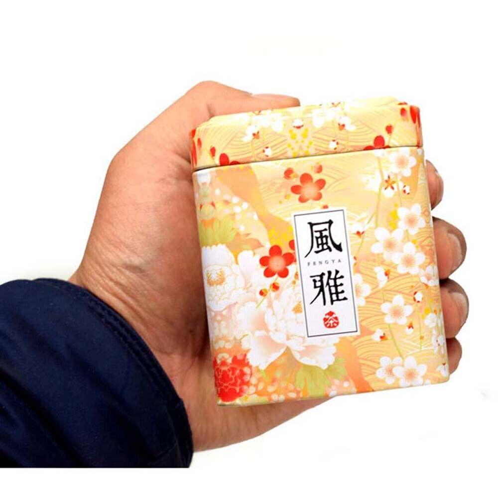 Мини Жестяная Коробка в Европейском Пасторальном Стиле, Легко Носить, Портативная Коробка для Упаковки Чая