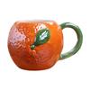 Европейская и американская кружка в форме тыквы для офиса, креативная керамическая кружка, милая оранжевая кружка в форме любимой фигуры Y2A2