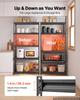 VEVOR Storage Shelves, 5-Tier 907.2 kg Garage Shelving 92.3 x 41.5 x 181 cm, for Garage, Basement, Warehouse, Kitchen