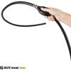 3/8" Fuel Line Assembly, 6FT Nylon Braided Marine Fuel Hose with Primer Bulb and Stainless Clamps, Universal Fuel Line Kit for Outboard Boat Motor,