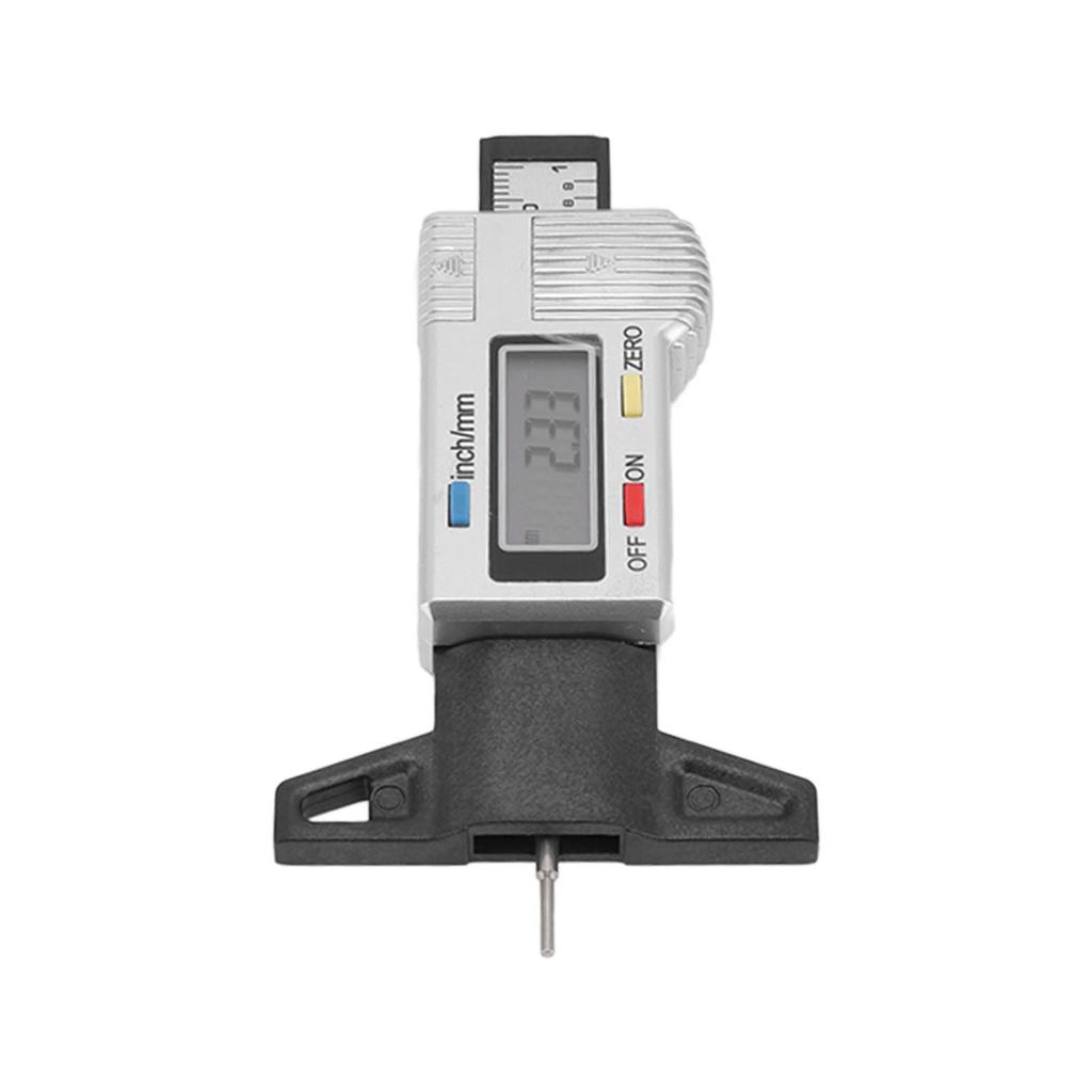 Измеритель глубины протектора шин, большой цифровой дисплей, точный прибор для проверки протектора для грузовика, автомобиля, мотоцикла