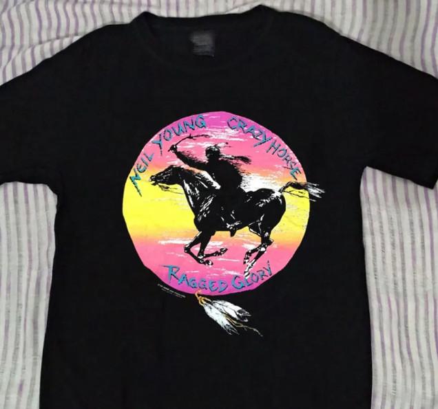 Neil Young Crazy Horse Ragged Glory T-Shirt Neil Young Merch Gift For Fans