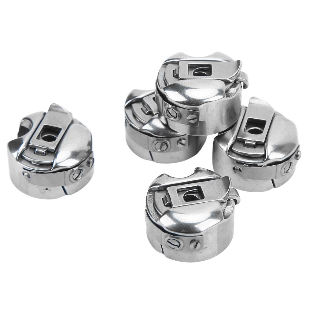 5 шт., шпульный чехол для швейной машины, шпульный чехол из нержавеющей стали для электрических промышленных швейных аксессуаров