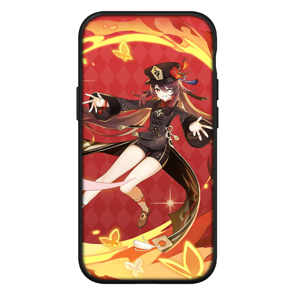 for iPhone 17 16 15 Xiaomi Poco F7 F8 X7 X6 C85 C75 C71 M8 Redmi Note 14 13 12 11 Pro Max 14C 13C 15C A3 Phone Case Genshin Impact Hu Tao Hutao Cover