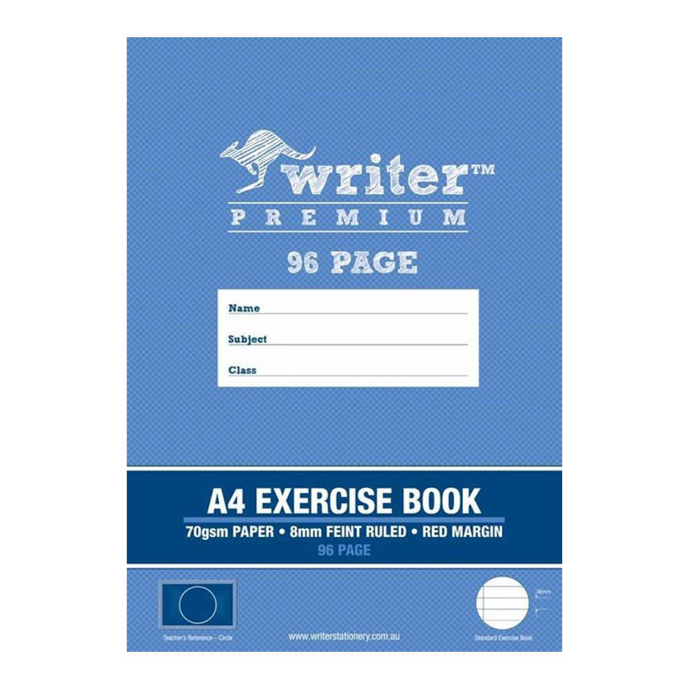 Тетрадь Writer Premium А4 в линейку, 8 мм (Край круга)