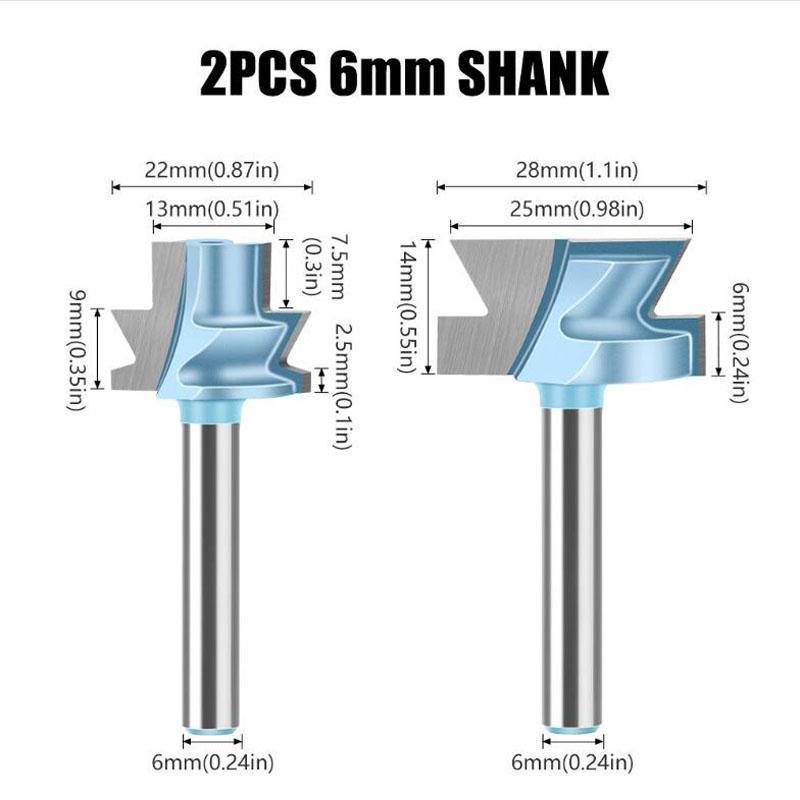 Направляющие для ящиков имеют прорези 8 мм, 6 мм, хвостовик 1/4 дюйма, винтовой шип, нож, фреза для напольной обработки, фреза для деревообработки Fresas Para