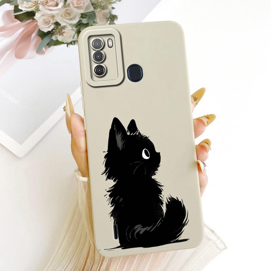 Cute Printed Phone Case For Itel S16 Vision 1 Pro Soft Silicone Shockproof Cases For Itel Vision1 Pro ItelS16 Covers Bumpers