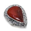 Red River Jasper Gemstone 925 Sterling Silver Jewelry Ring Size 9