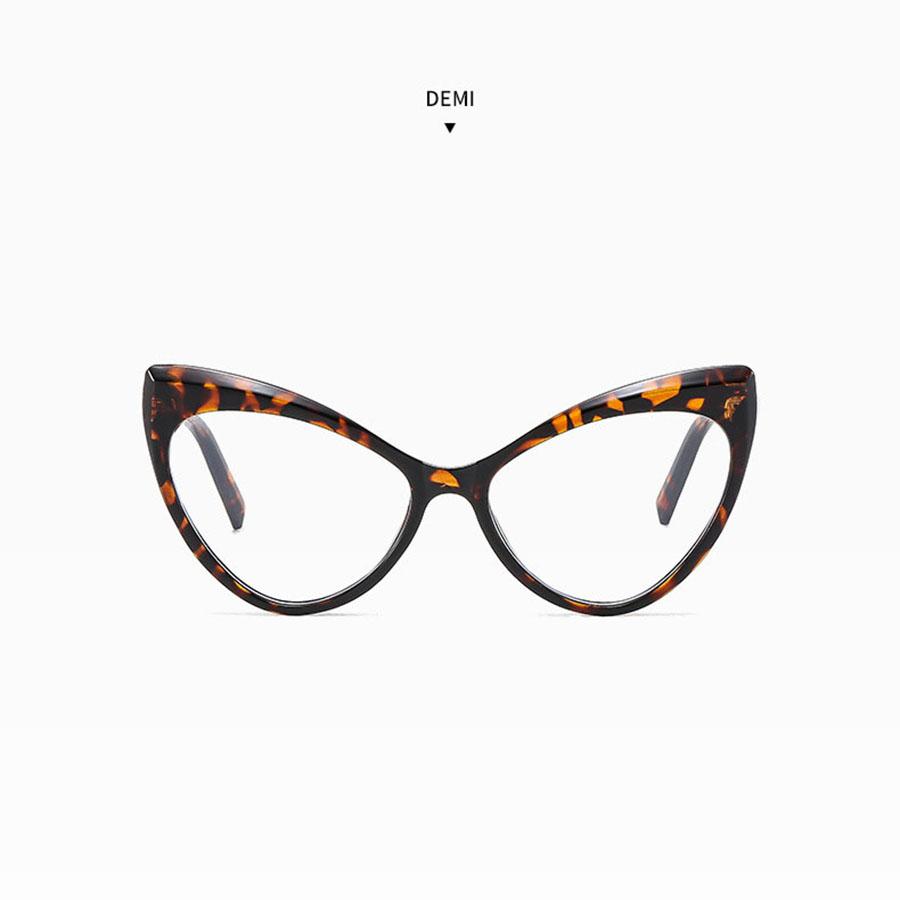 Оправа для очков «кошачий глаз» большого размера