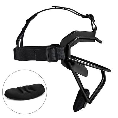 Софтбольная маска для лица полевого игрока с подбородочной чашкой, бейсбольная маска для полевого игрока с подбородочной подкладкой, мягкая защитная сменная подбородочная накладка-чехол для спорта