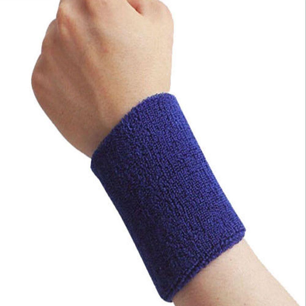 Сквош Хлопковая Ткань Бадминтон Поддержка Запястья Спортзал Спортивная Повязка На Запястье Напульсники Защита Запястья Кистевой Ремень