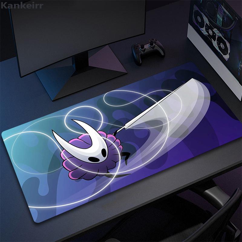 Большой Коврик для Мыши Hollow Knight Коврик для Компьютерного Стола Игровой Коврик для Мыши Коврик для Клавиатуры ПК Расширенный Коврик Ковер для Стола Резиновый Коврик 90X40