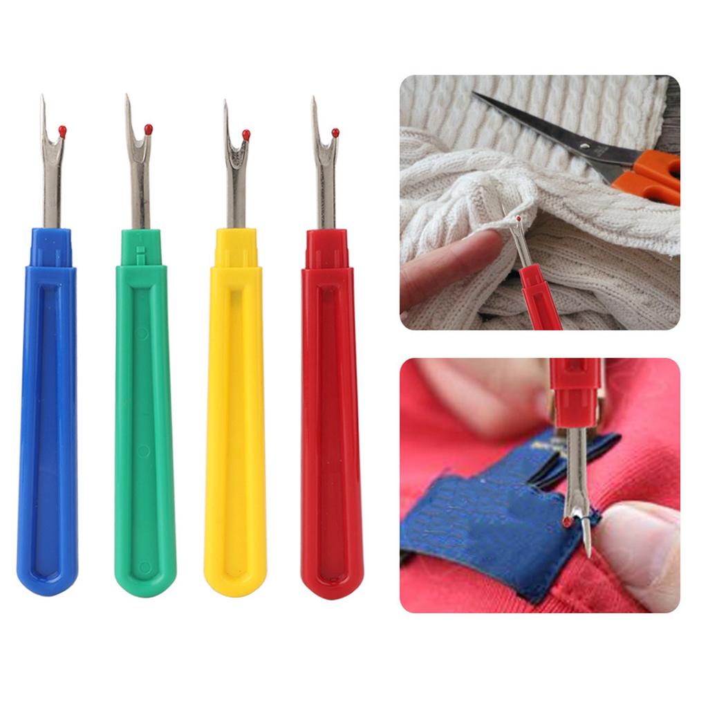 Portable Plastic Handle Thread Cutter Seam Ripper Sewing Accessories