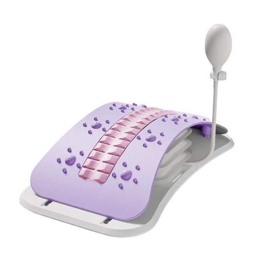 Тренажер для спины, тренажер для талии, регулируемый декомпрессор позвоночника, сколиоз, ишиас, облегчение боли в пояснице, массажер, доска для вытяжения поясницы