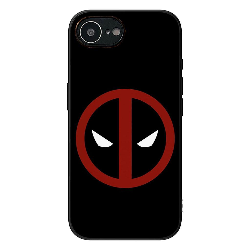 Чехол для телефона Deadpool Marvel для Apple iPhone 16 15 14 11 Pro Max 7 8 Plus SE2 SE3 SE 2022 2020