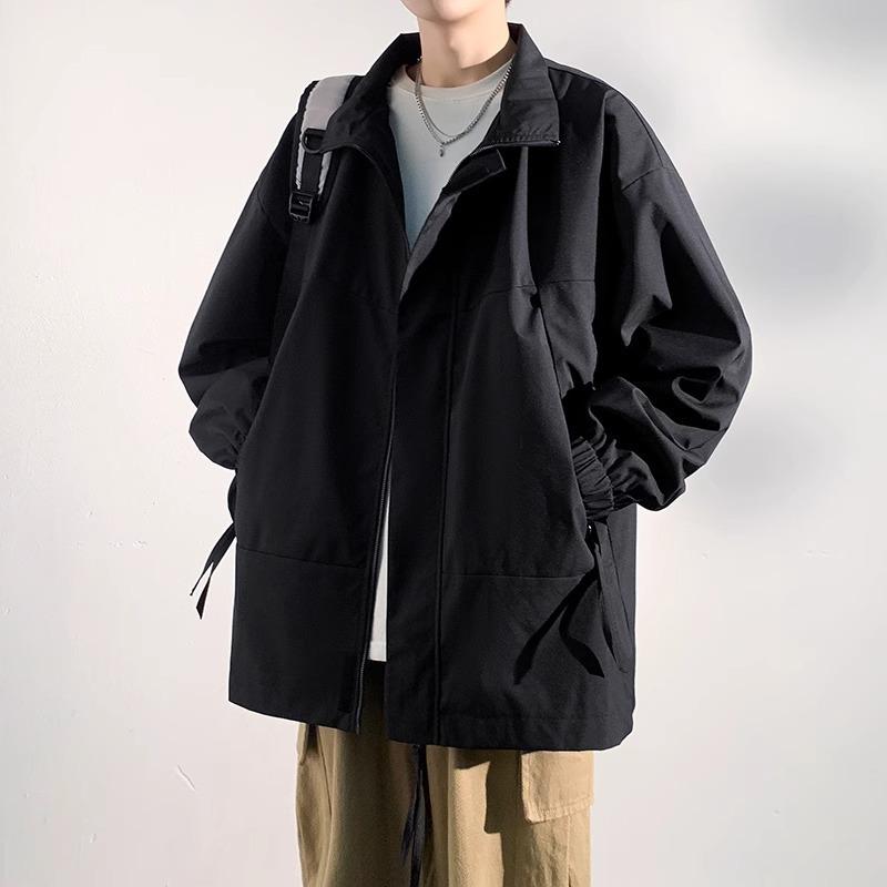 Мужская куртка с капюшоном, весенне-осенняя, новая, повседневная рабочая куртка, водонепроницаемая куртка