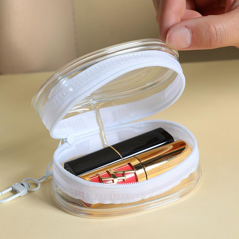 Прозрачный ПВХ мешок для хранения кабелей, USB-накопителей и аксессуаров (10см)