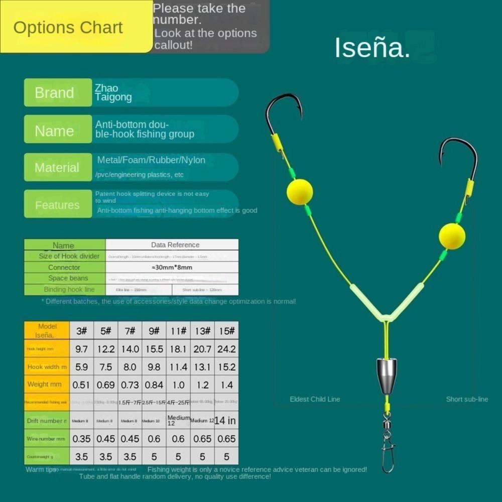 3pcs Suspension Fishing Hair Rigs Hook Anti Bottom Carp Rigs Fishing Lure Fishing Tackle