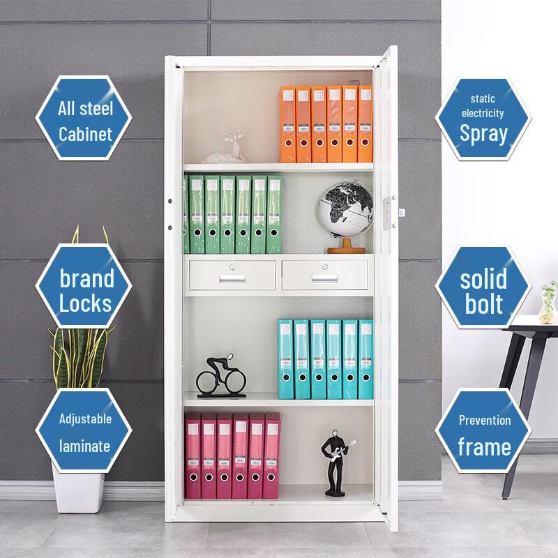 Steel Fingerprint Password Security File Cabinet