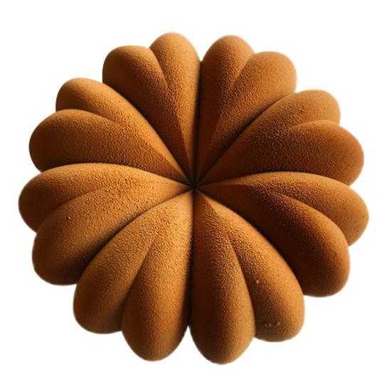 Форма для торта с тыквой на Хэллоуин, легко снимается с антипригарным покрытием, удобна в очистке, пищевая кухонная силиконовая форма для торта