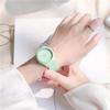 Candy Colors Silicone Strap Quartz Wristwatch Student Watch INS Korean Fashion Trendy Ladies Wristwatch Simple Versatile Clock