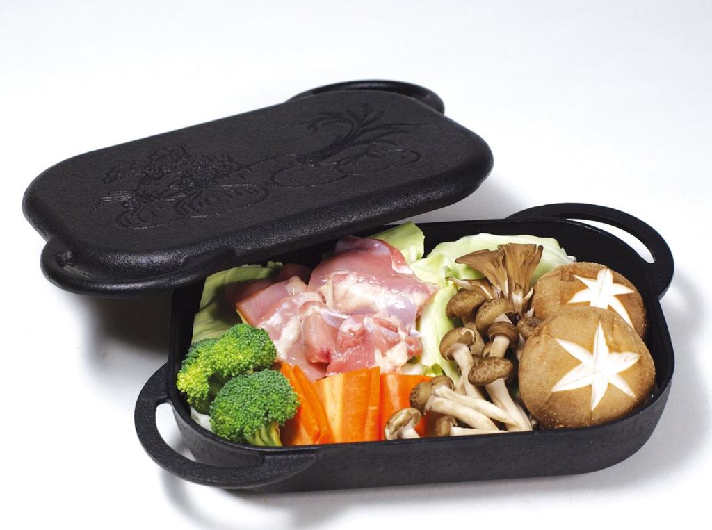 Традиционная сковорода для гриля из железа Nanbu из префектуры Асахи Иватэ с тиснением для предотвращения липкости (Совместимость с IH и газом)