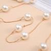 Skirt Pearl Waist Chain Women's Elegant Pearl Belt Dress Waist Chain Ladies Decorative Jewelry
