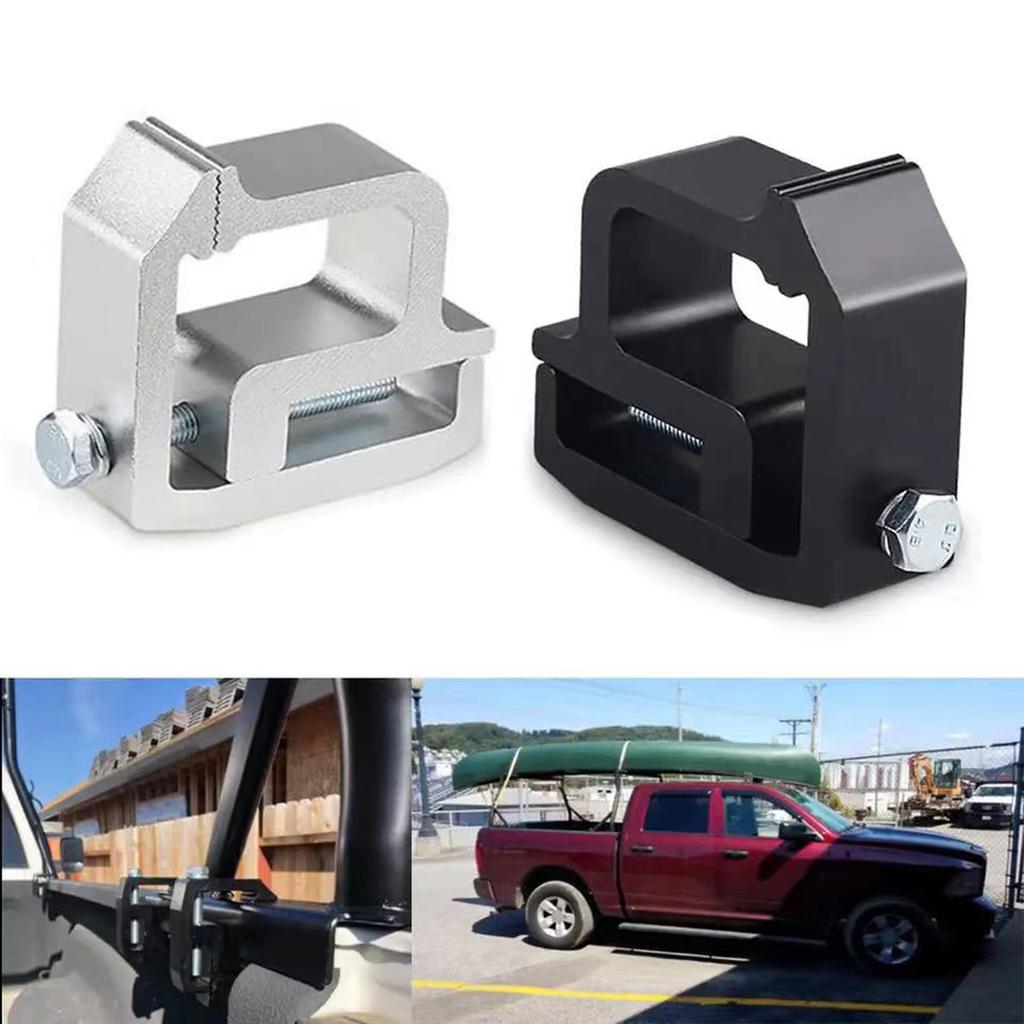 Mounting Clamps Truck Cap Topper Campers Shells Heavy Duty Aluminum Universal Truck Topper Clamp Kit (Pack of 4)