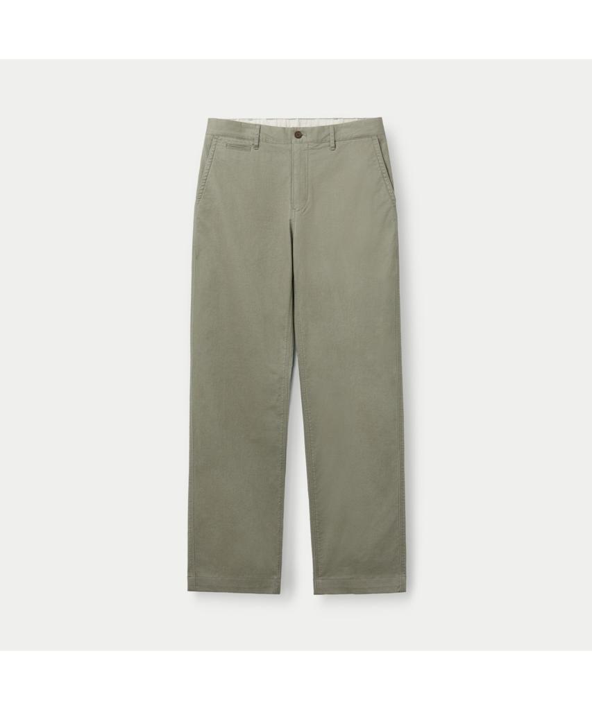 Silijeu (Set Up) Washed Cotton Loose Straight Pants Sapns26221Bex