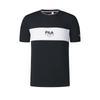 Tennis Athletics Color Block Fashion Comfortable Versatile Casual Sports Short Sleeve T-Shirt Men Tops Deep-Black A11M523105F-BK