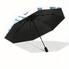 1pc Astronaut Cinnamoroll Ideas Automatic Folding Umbrella - 3 Folding Design, Vivid Cartoon Pattern, Suitable for Outdoor Activities, A Gift for Fans